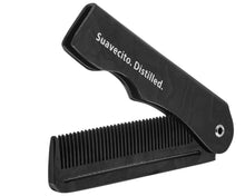 Black Pearl Folding Comb angled