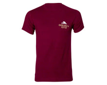 Load image into Gallery viewer, Shaky Dog Tee - Burgundy - Front
