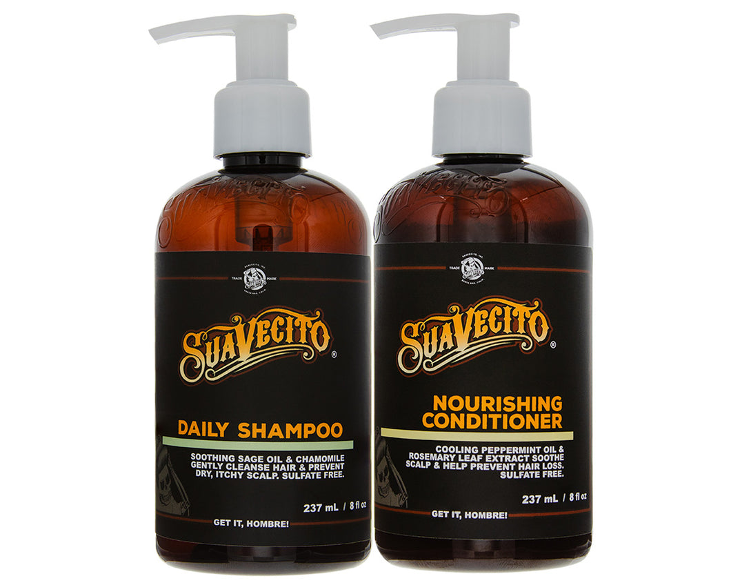 Daily Shampoo & Nourishing Conditioner Set - 8 oz