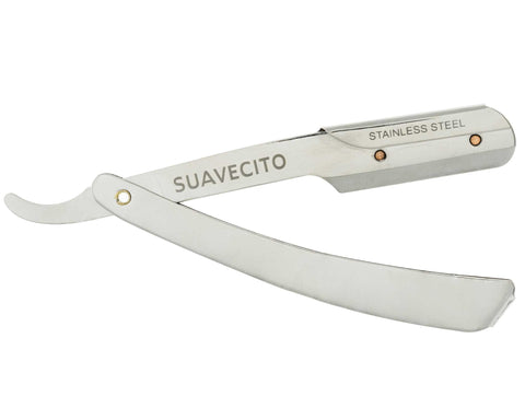 Shavette Straight Razor - Stainless Steel