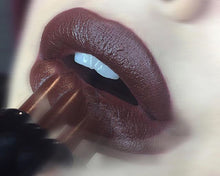 closeup of Slay Semi-Matte Lipstick being applied to lips by @adilenexoxo