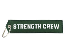 Load image into Gallery viewer, Strength Crew Embroidered Key Tag
