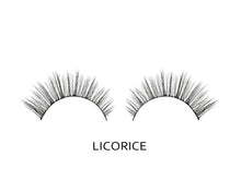 closeup of Licorice Synthetic Silk Lashes