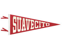Suavecito Block Felt Pennant