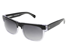 Tres Noir - Upstart X - Black + Clear w/ Smoked Gradient Lens - Angled