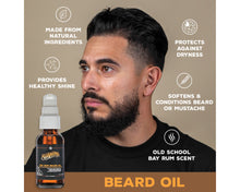 Beard Oil Bay Rum Features
