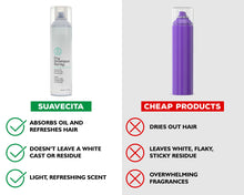 Suavecita Dry Shampoo Spray Comparison between other products 