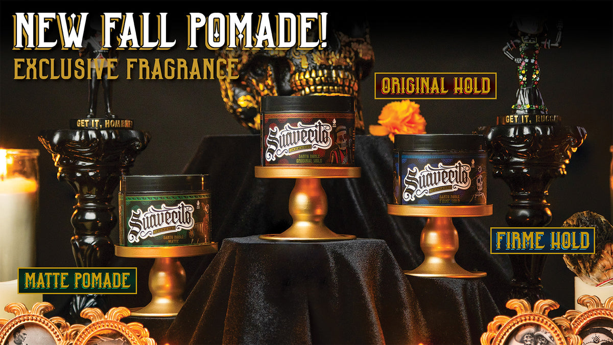New fall pomade. Exclusive fragrance. Original hold, firme, matte