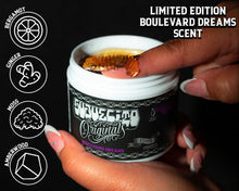limited edition boulevard dreams scent: bergamot, ginger, moss, amberwood