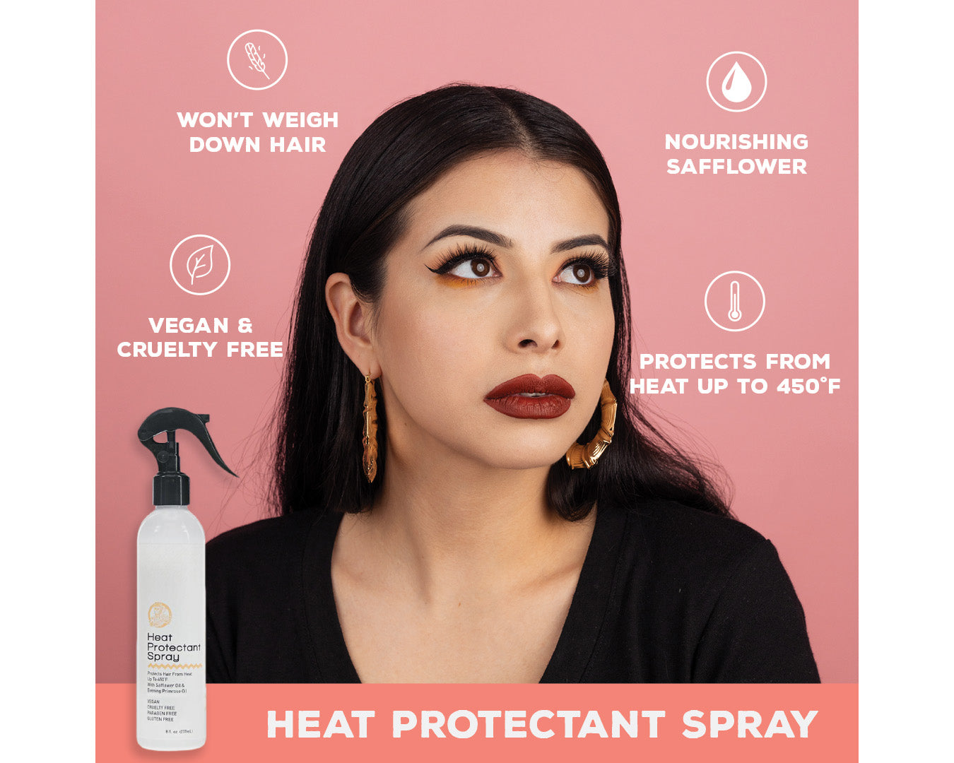 Heat Protectant Spray Suavecita - UptownWigs