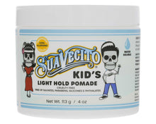 Sulavectito Kids' Light Hold Pomade jar with cartoon characters on a white background
