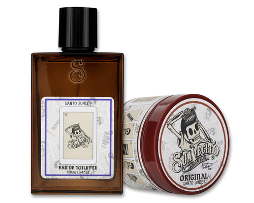 Santo Sunset OG Pomade and Cologne Bundle