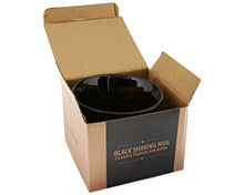 Premium Blends Shaving Mug Black open box