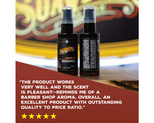 shave oil 5 star review: product works very well and the pleasant scent reminds me of a barbershop. overall and excellent product with outstanding quality to price ratio