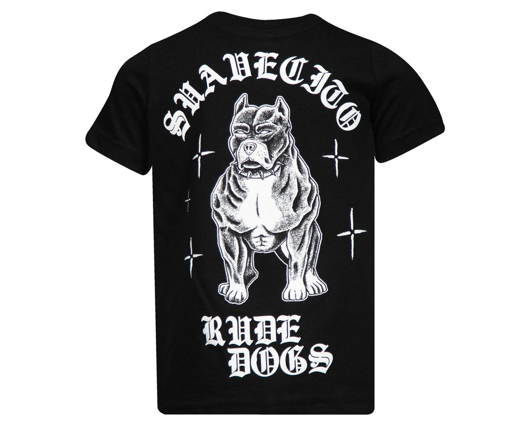 Rude Dogs Toddler Tee - Back
