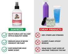 suavecita styling spray vs cheap products