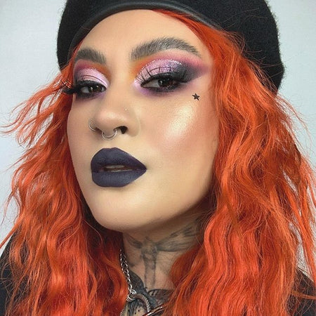 @_messylynne wearing Reina Lipgrip