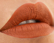 closeup of Foxy Lipgrip on lips