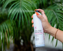 Suavecita Firm Hold Hairspray - in use
