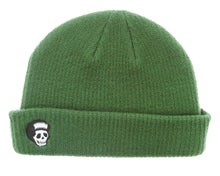 Load image into Gallery viewer, Skull Beanie - Forest Green
