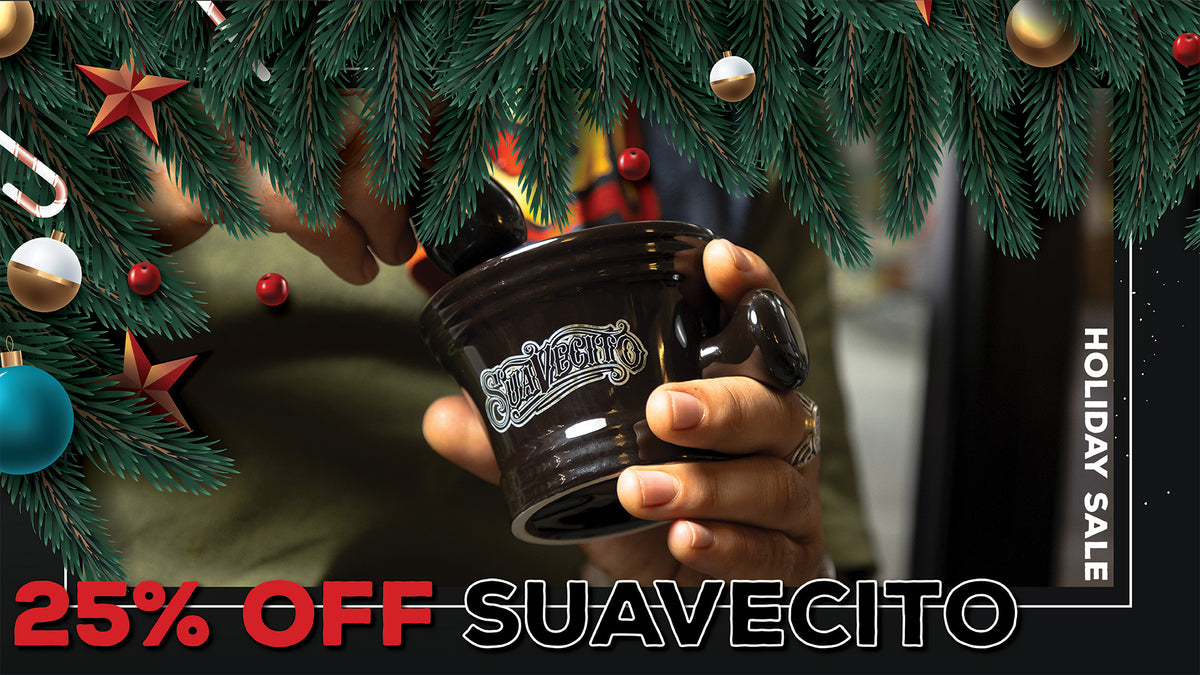 Sale! 25% Off Suavecito. Some exclusions may apply