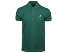 Load image into Gallery viewer, Suavecito Polo Shirt - Forest Green Front
