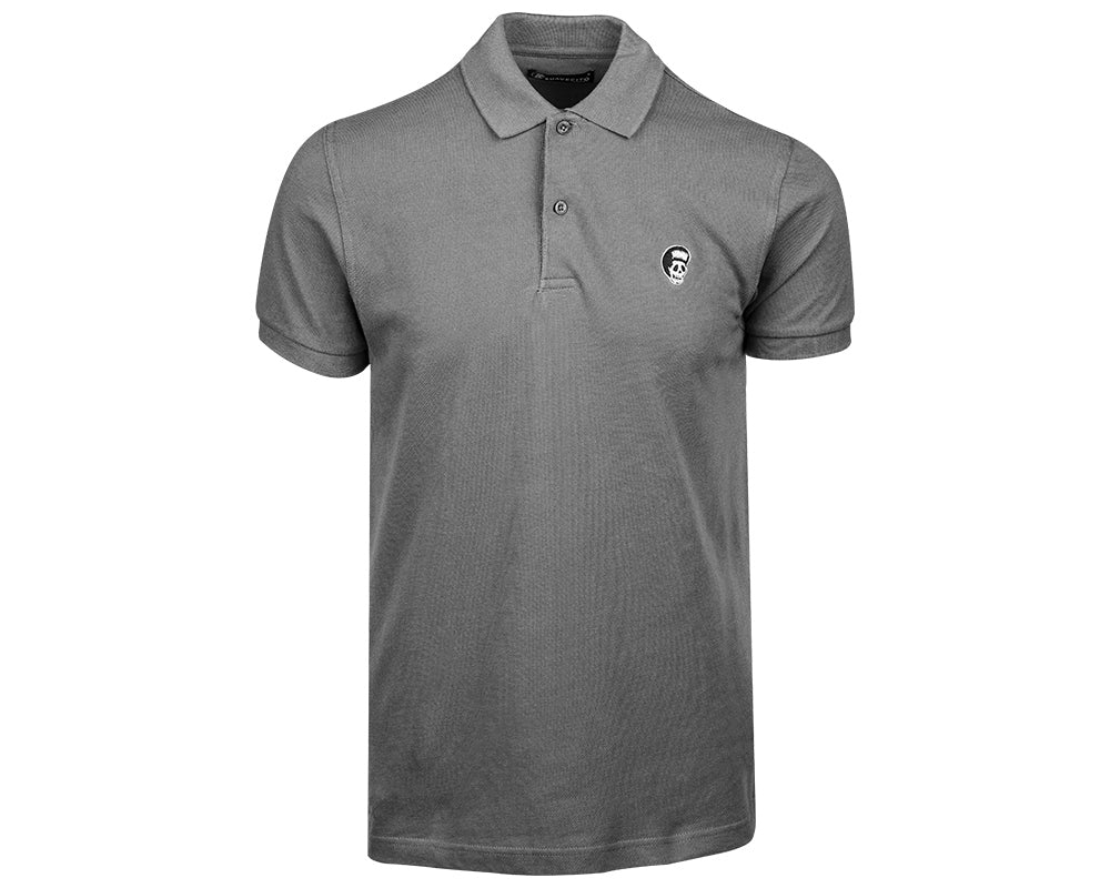 Suavecito Polo Shirt - Charcoal – Suavecito Pomade