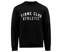 Load image into Gallery viewer, Athletic Club Crewneck Sweatshirt - Black Front
