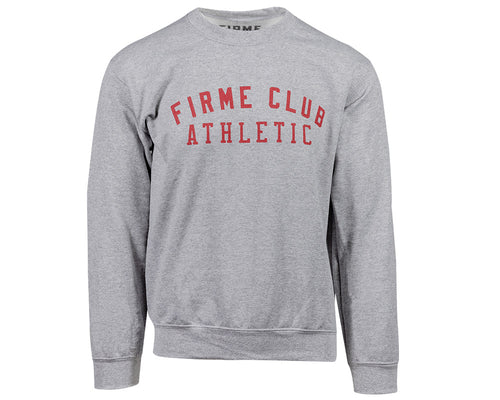 Athletic Club Crewneck Sweatshirt - Grey Front