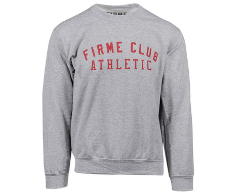 Athletic Club Crewneck Sweatshirt - Grey Front
