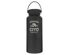 Cerveza Cito Growler - 32 oz Black Front