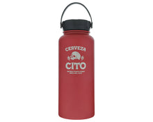 Load image into Gallery viewer, Cerveza Cito Growler - 32 oz Red Front
