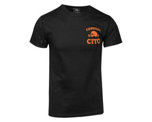 Load image into Gallery viewer, Cerveza Cito Tee - Black &amp; Rust Front

