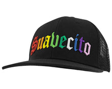 Load image into Gallery viewer, &quot;Get It&quot; Mesh Rainbow Hat Angle
