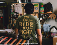 Load image into Gallery viewer, Ride and Fight Tee
