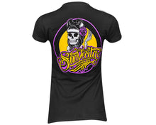 Load image into Gallery viewer, OG Purple &amp; Gold Women&#39;s Tee Back
