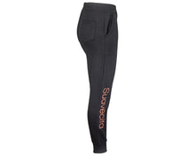 Load image into Gallery viewer, Suavecita Premium Terry Joggers - Black Side
