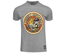 Load image into Gallery viewer, Suavecito X Johnny Cupcakes - Orange &amp; Cream Scented Greaser Tee - Front
