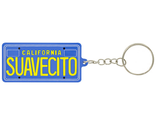 Suavecito License Plate Keychain 