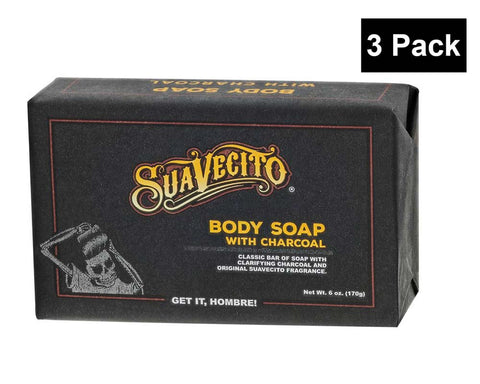Body Soap - Original with Charcoal - 3 Pack