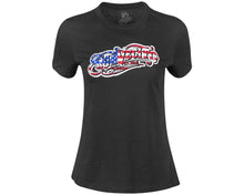 Load image into Gallery viewer, USA Flag OG Women&#39;s Tee Front
