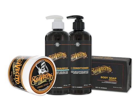 Hair & Body Essentials Bundle - Firme Hold Pomade