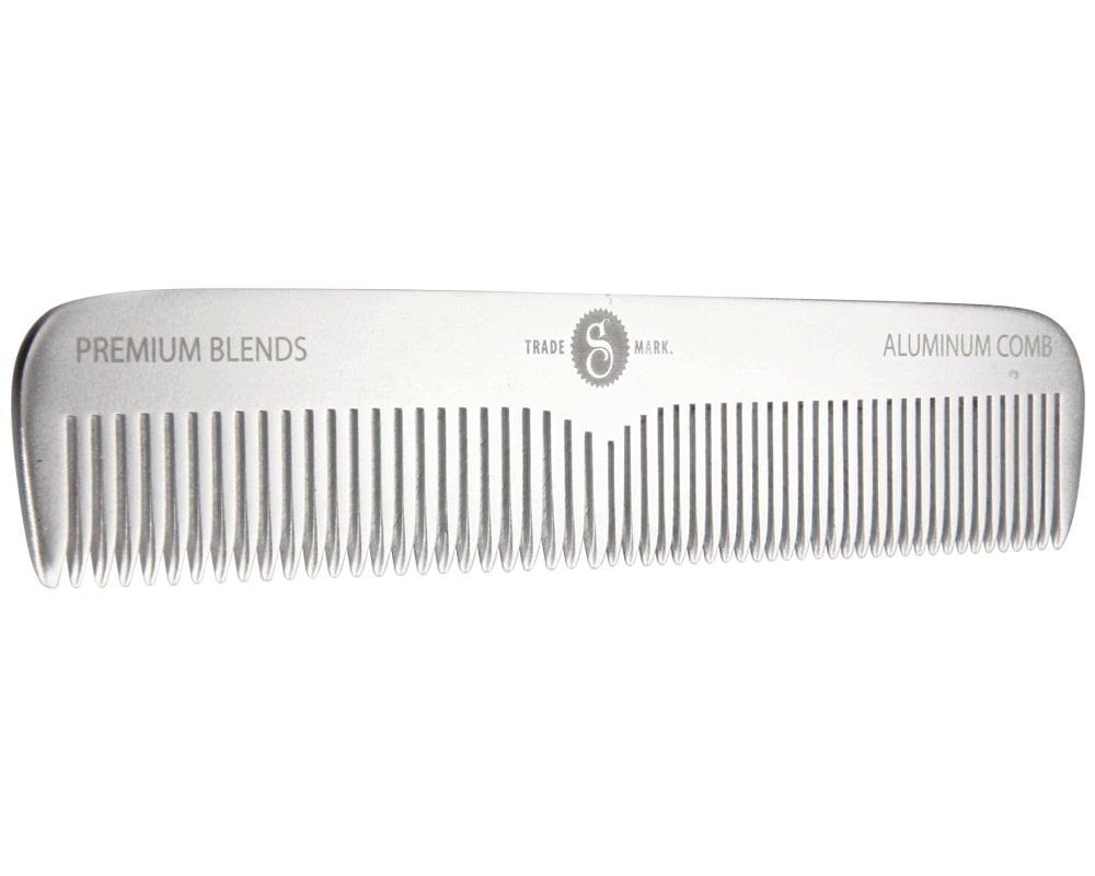 Deluxe Metal Large Comb - Front Side