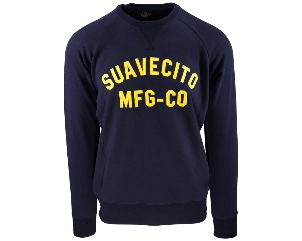 El Mirage Crewneck Navy Sweatshirt - Front
