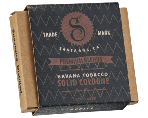 Havana Tobacco Solid Cologne Refill