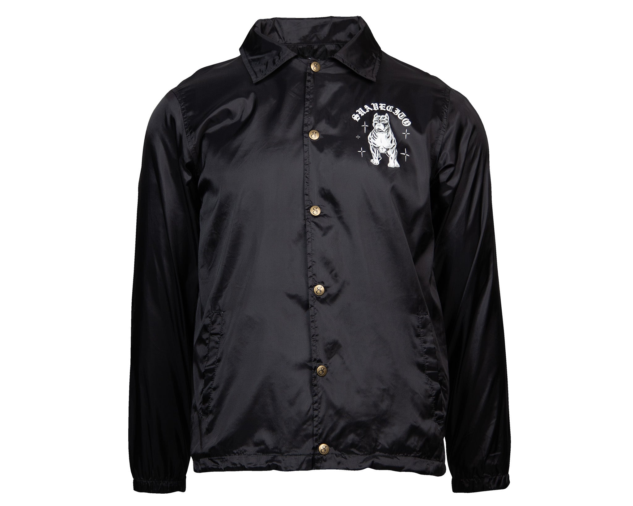 Rude Dogs Windbreaker - Black – Suavecito Pomade