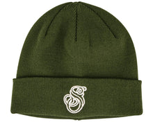 Load image into Gallery viewer, Green Suavecita Esse Beanie - Front

