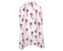 Load image into Gallery viewer, Mascot Club Pink Barber Cape - Kid&#39;s - Front

