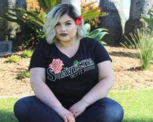 Load image into Gallery viewer, Pink Thorn Plus Size Tee - Lifestyle
