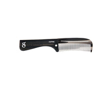 Load image into Gallery viewer, Deluxe Black Folding Handle Comb - 5.5&quot; - Open
